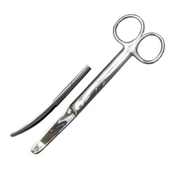 World Precision Instrument Scissors, Doyen Abdominal, Curved, 17.8cm, Quantity: