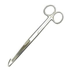 World Precision Instrument Enterotomy Scissors, Hook Blade, 20.3cm, Quantity: