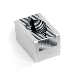 World Precision Instrument&nbsp;Stainless Steel Brain Matrix for Rat, 300g-600g, Sagittal Slices