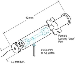 World Precision Instrument Microelectrode Holder (MPH6R)-MPH6R15, Quantity: