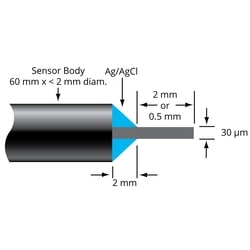 World Precision Instrument Micro Nitric Oxide Sensors-ISO-NOP3005, Quantity: