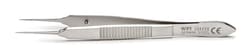 World Precision Instrument&nbsp;Suture Tying Forceps, 10cm, Straight, 0.5x0.5mm Tips