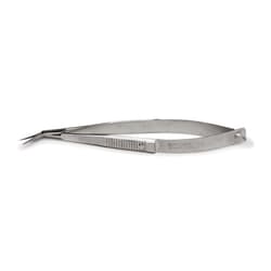 World Precision Instrument Noyes Spring Scissors, 12 cm, Angled, Quantity: