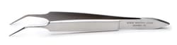 World Precision Instrument Micro Dissecting Forceps, 10cm, Angled, Smooth,