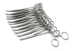 World Precision Instrument Kelly Forceps, 12cm, Curved, 12-Pack, Quantity: