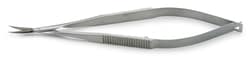 World Precision Instrument&nbsp;Micro Scissors, 12 cm, Diamond Coated Blades, Curved