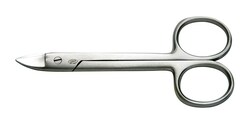 World Precision Instrument Bone Cutter, 10.5cm, Curved, Strong/Serrated Tips
