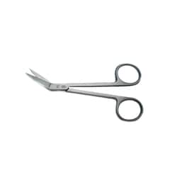 World Precision Instrument Wilmer Iris Scissors, 10.5cm, Angled, Quantity: