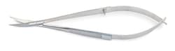World Precision Instrument Spring Scissors, 14cm, Curved, German, Quantity: