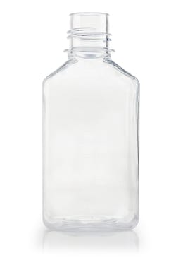 Foxx Life Sciences&nbsp;500mL PETG Media Bottle Non Sterile, No Cap, 48CS