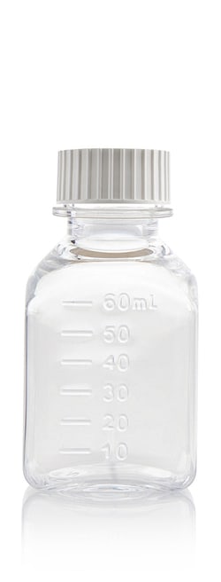 Foxx Life Sciences&nbsp;60mL PETG Media Bottle Sterile, 192CS