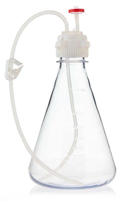 Foxx Life Sciences EZBio MTO 2L Flask Assembly, 53B VersaCap, PolyCarbonate