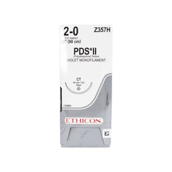 Med Vet International Ethicon PDS II Polydioxanone Suture, Size 2-0, CT,