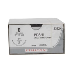 Med Vet International Ethicon PDS II Polydioxanone Suture, Size 0, CT,
