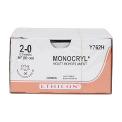 Med Vet International SUTMONOCRYL2-0CT-236, Quantity: Pack of 36