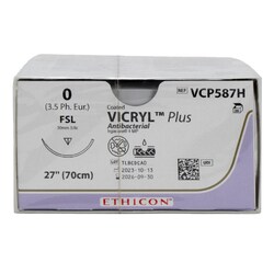 Med Vet International Ethicon Vicryl Polyglactin 910 Plus Antibacterial