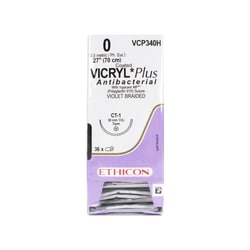 Med Vet International Ethicon Vicryl Polyglactin 910 Plus Antibacterial