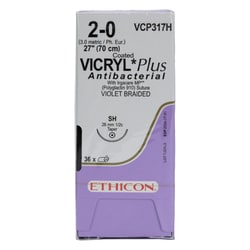 Med Vet International Ethicon Vicryl Polyglactin 910 Plus Antibacterial