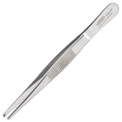 Med Vet International Miltex Vantage Tissue Forceps, 4.5in, with 1x2 Teeth,