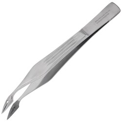 Med Vet International Miltex Vantage Walter Splinter Forceps, 4.5in, Curved,