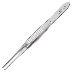 Med Vet International Miltex Vantage Iris Forceps, 4in, Straight, with