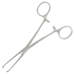 Med Vet International Miltex Vantage Allis Tissue Forceps, 6in, with 4x5