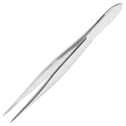Med Vet International Miltex Plain Splinter Forceps, 3.5in, 12/Pack, EG6-300,
