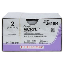 Med Vet International SUTVIC PLGA 9102NO NDLE54, Quantity: Pack of 36