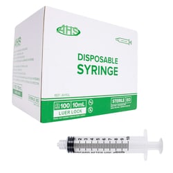 Med Vet International SYRINGE10CC L/L, Quantity: Pack of 100