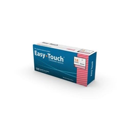 Med Vet International EasyTouch Hypodermic Needles, 18G x 1in, 100/Box,