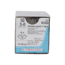 Med Vet International SUTPERMAHAND SILK3-0X-118, Quantity: Dozen of 12
