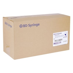 Med Vet International BD Luer Lock Syringe, 5mL, 125/Box 309646, Quantity: