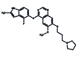 TARGETMOL CHEMICALS INC CEDIRANIB 25MG, Quantity: Each of 1