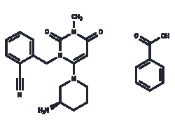 TARGETMOL CHEMICALS INC ALOGLIPTIN BENZOATE 100MG