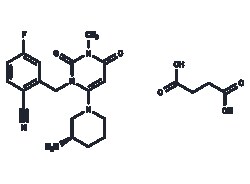 TARGETMOL CHEMICALS INC TRELAGLIPTIN SUCCINATE 100MG