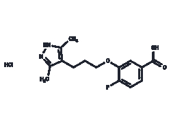 TARGETMOL CHEMICALS INC&nbsp;ACORAMIDIS HYDROCHLORIDE 5MG