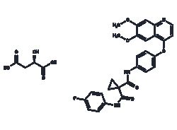 TARGETMOL CHEMICALS INC&nbsp;CABOZANTINIB S-MALATE 100MG