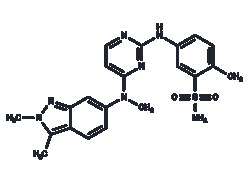 TARGETMOL CHEMICALS INC PAZOPANIB 100MG