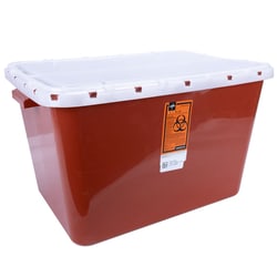 Med Vet International Sharps Containers, Red, Sliding Lid, 8 gal., each