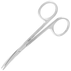 Med Vet International&nbsp;Miltex Vantage Strabismus Scissors, 4in, Curved