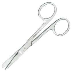 Med Vet International&nbsp;Miltex Vantage Operating Scissors, 4.5in, Straight with Sharp/Blunt Tip