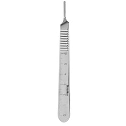 Med Vet International Miltex Knife Handle, 4-7/8in, #3, Holds Blades 10 through 15C, MH4-7