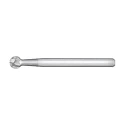 Med Vet International Miltex Friction Grip Tungsten Carbide Bur, Round Tip, #8, 10 Pack, DFG8
