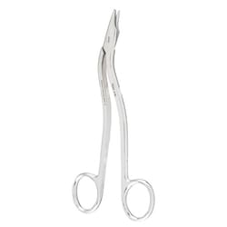 Med Vet International Miltex Heath Suture Scissors, Serrated, German, 6.25in, 9-96