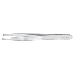 Med Vet International&nbsp;Miltex Bonney Tissue Forceps, 6.75in, Straight, Serrated Tips, 1 X 2 Teeth, German, 6-148
