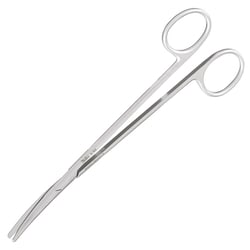 Med Vet International&nbsp;Miltex Metzenbaum Scissors, 7in, Curved