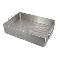 Med Vet International Miltex instrument Sterilization Tray, With Handles 15in X 10.5in X 3.5in, 3-501