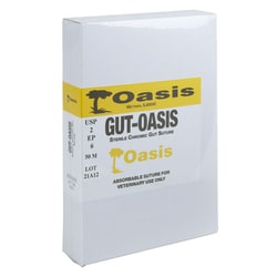 Med Vet International Oasis Chromic Gut Cassette, Size 2, Length of 50M, Each