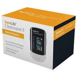 Med Vet International SureLife Clearwave II Pulse Oximeter, Each