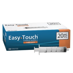 Med Vet International Syringe, 20 mL, l/l, 48/each